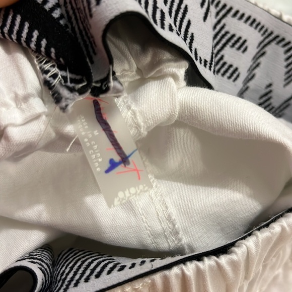 NWT Free People Movement Double or Nothing Logo Waist Band Slouchy Pants Medium - Picture 4 of 12